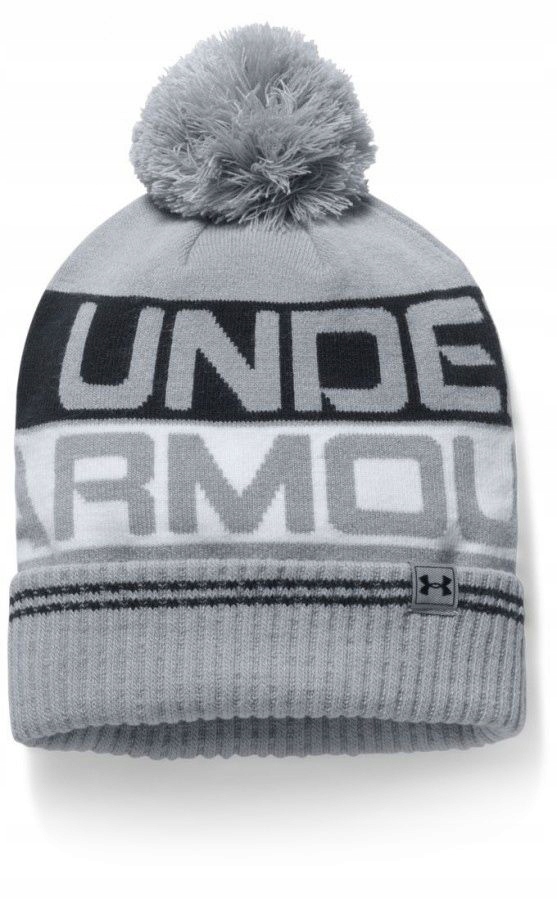 Czapka Under Armour Retro Pompon Beanie 2.0 Gray