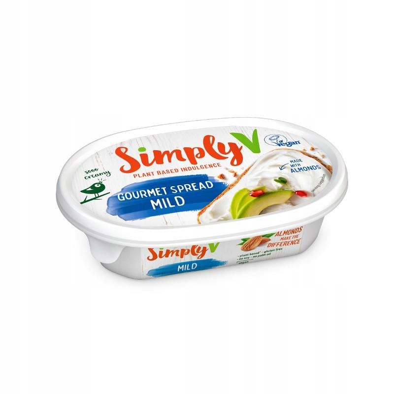Ser wegański kremowy naturalny 150g Simply V