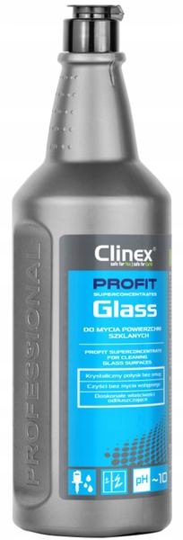 CLINEX PROFIT GLASS DO MYCIA SZYB I LUSTER 1L