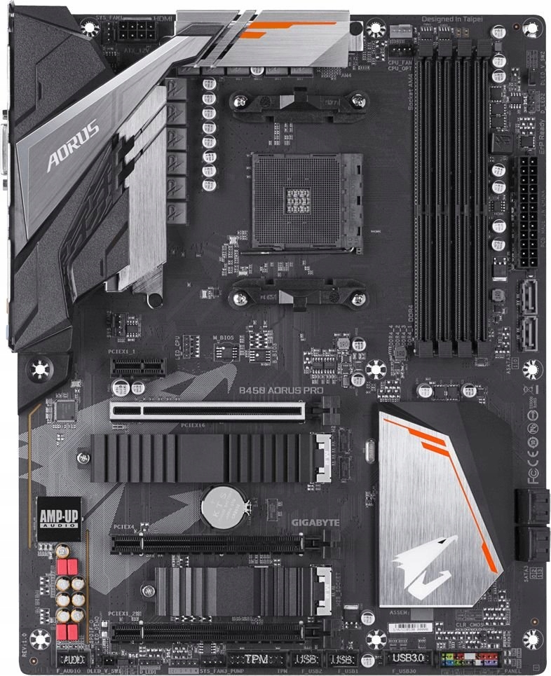 Купить Материнская плата Gigabyte B450 AORUS PRO: отзывы, фото, характеристики в интерне-магазине Aredi.ru