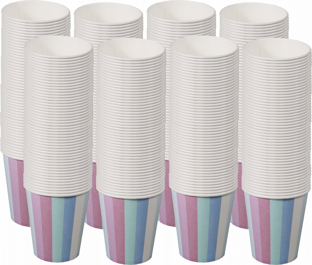 KUBKI PAPIEROWE JEDNORAZOWE 400ml 50szt x8