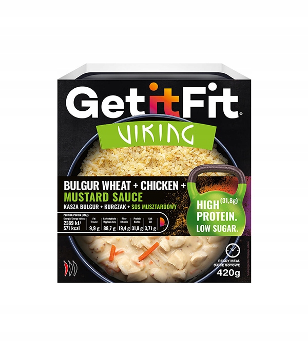 Get it Fit VIKING DANIE WYSOKOBIAŁKOWE 420g DIETA