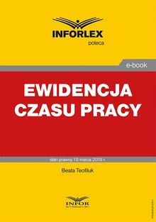 Ewidencja czasu pracy Ebook.