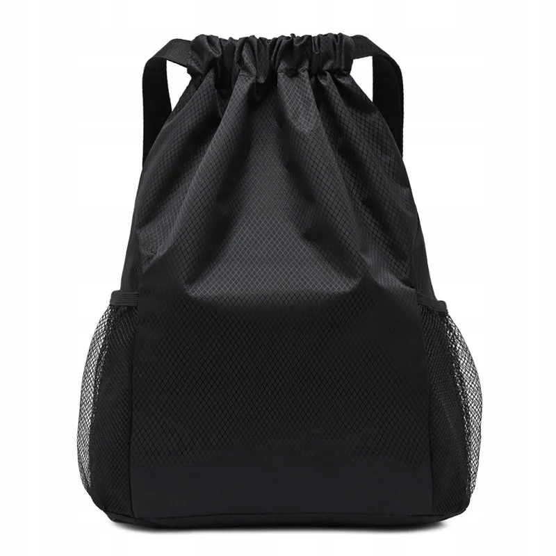 Men/Women Drawstring Pocket Backpack 2023 New Nylon Waterproof Backpack