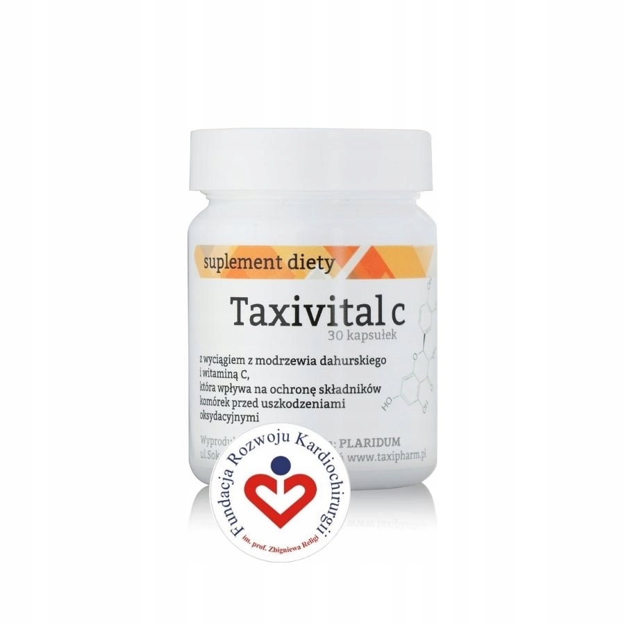 Taksyfolina na miażdżycę Taxivital 30 kaps - 7222175226 - oficjalne ...