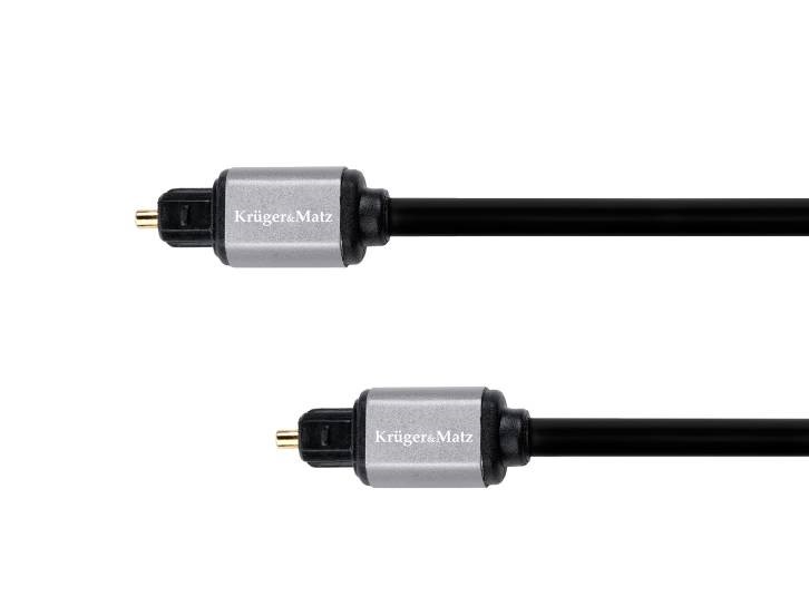 Kabel optyczny Toslink 0,5m KrugerMatz Basic
