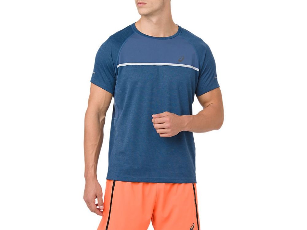 MĘSKA KOSZULKA DO BIEGANIA ASICS SS TOP - XL