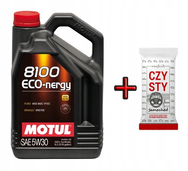 Olej MOTUL 8100 Eco-nergy 5W30 5W-30 5L + CZYSTY