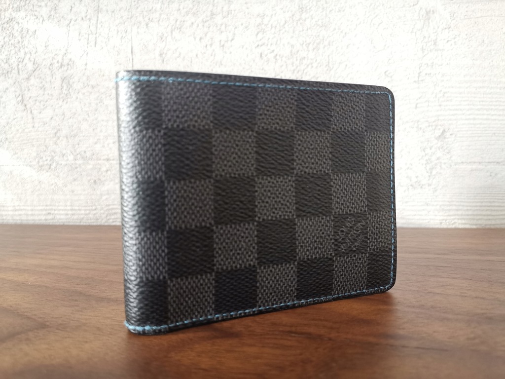 Portfel LOUIS VUITTON Slender Damier Graphite Blue 8960948123