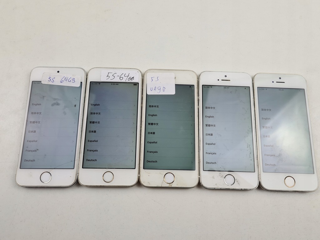 Apple 5 sztuk Iphone 5s 64GB (2139033)