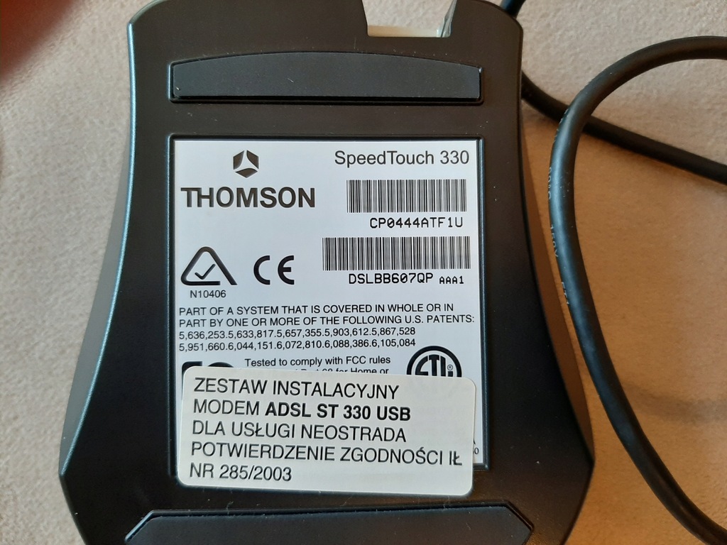 Купить ADSL-модем Thomson SpeedTouch 330: отзывы, фото, характеристики в интерне-магазине Aredi.ru