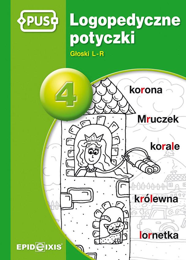 PUS LOGOPEDYCZNE POTYCZKI 4 GŁOSKI L-R