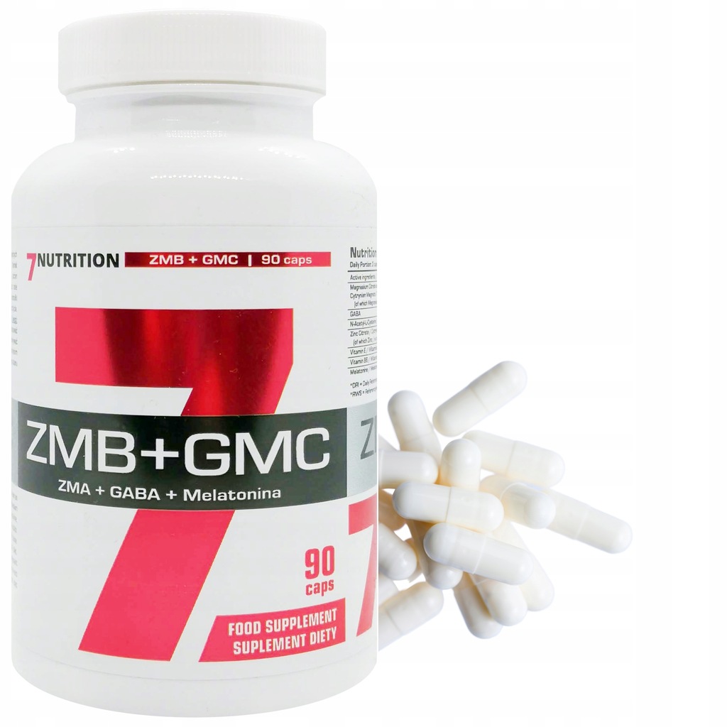 ZMB + GMC Booster testosteronu 7Nutrition 90 cps