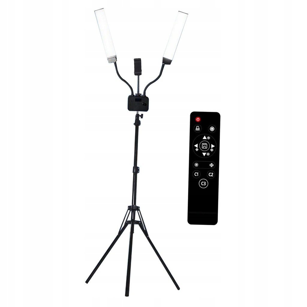 Fill Light Beauty Video Light with Tripod Stand EU 220V with Remote 45W