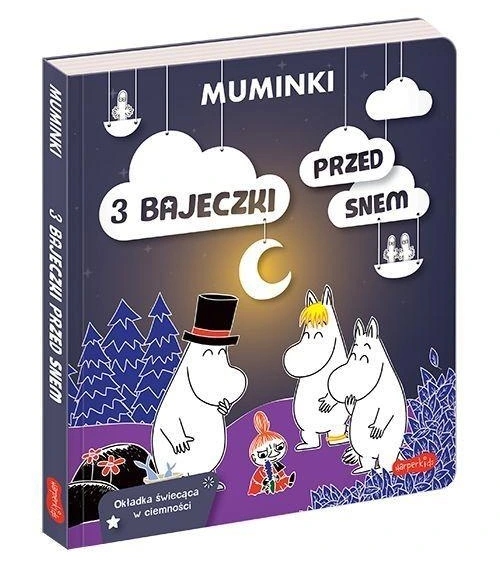ŚWIECĄCA OKŁADKA| 3 bajeczki przed snem MUMINKI
