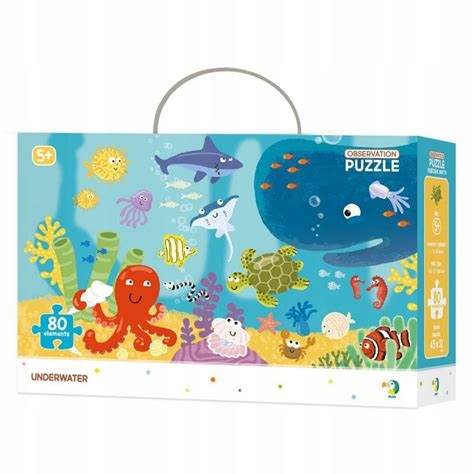 Puzzle dodo obserwacyjne 80 el. OCEAN