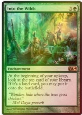 Into the Wilds FOIL Magic 2014