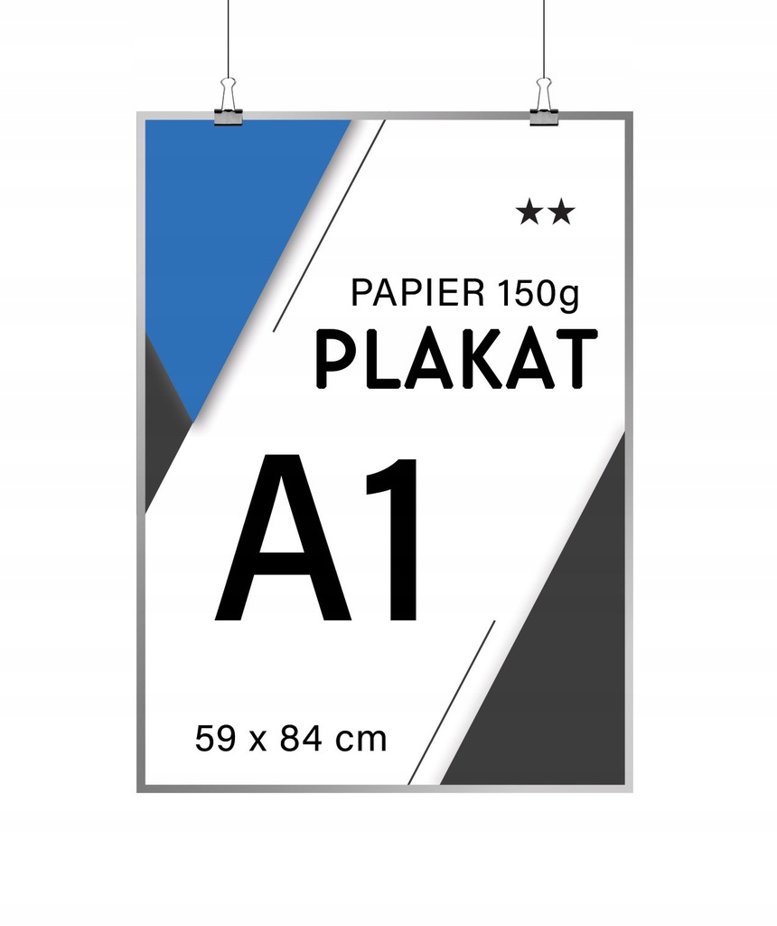 Plakat Standard (150 g) A1 (59,4 x 84,1 cm)