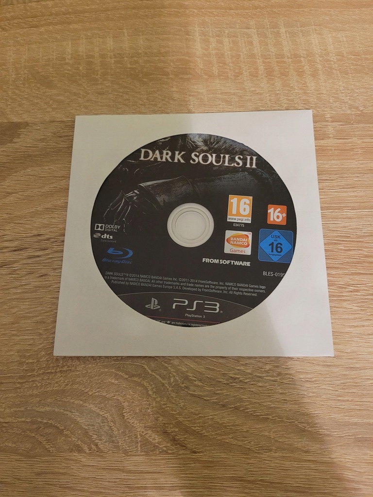 Dark Souls II PL Ps3 Playstaton 3