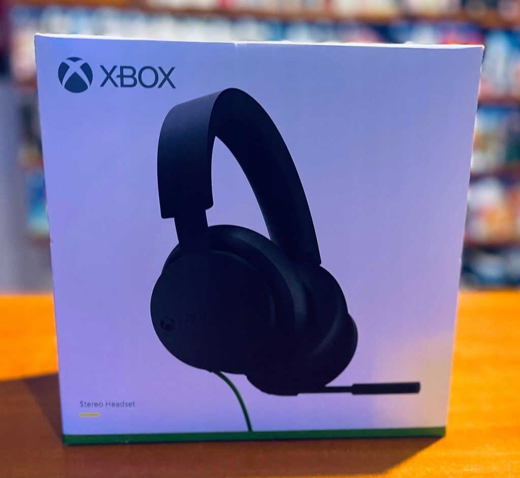 ORYGINALNY ZESTAW SŁUCHAWKOWY HEADSET MICROSOFT XBOX SERIES X/S/ONE/WIN 10