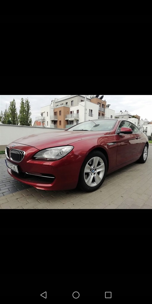 BMW Seria 6 NISKI PRZEBIEG COUPE