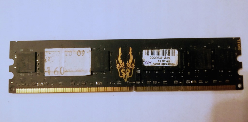 Pamięć RAM DDR2 Geil 2GB PC2-8500 GB24GB8500C5DC