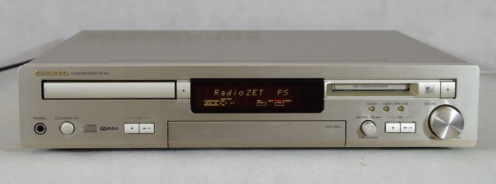 ONKYO FR-435 CD/MDプレイヤー 音出し確認済み オンキョー(ONKYO)|CD/MDチューナーアンプ|HARDOFFオフモール