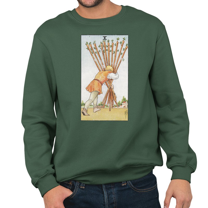 bluza B-ZB tarot 10 wands buław XXL