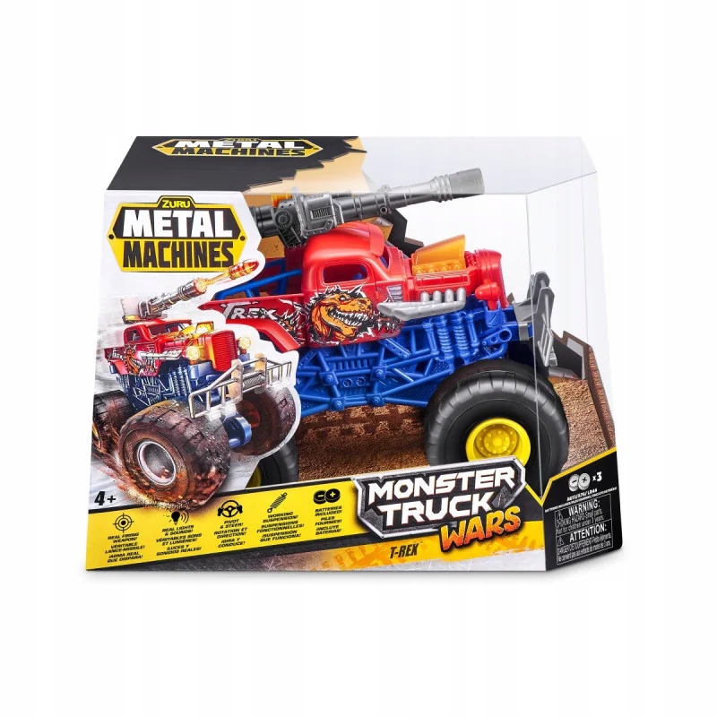 Pojazd Monster Truck seria 1 karton 6 sztuk