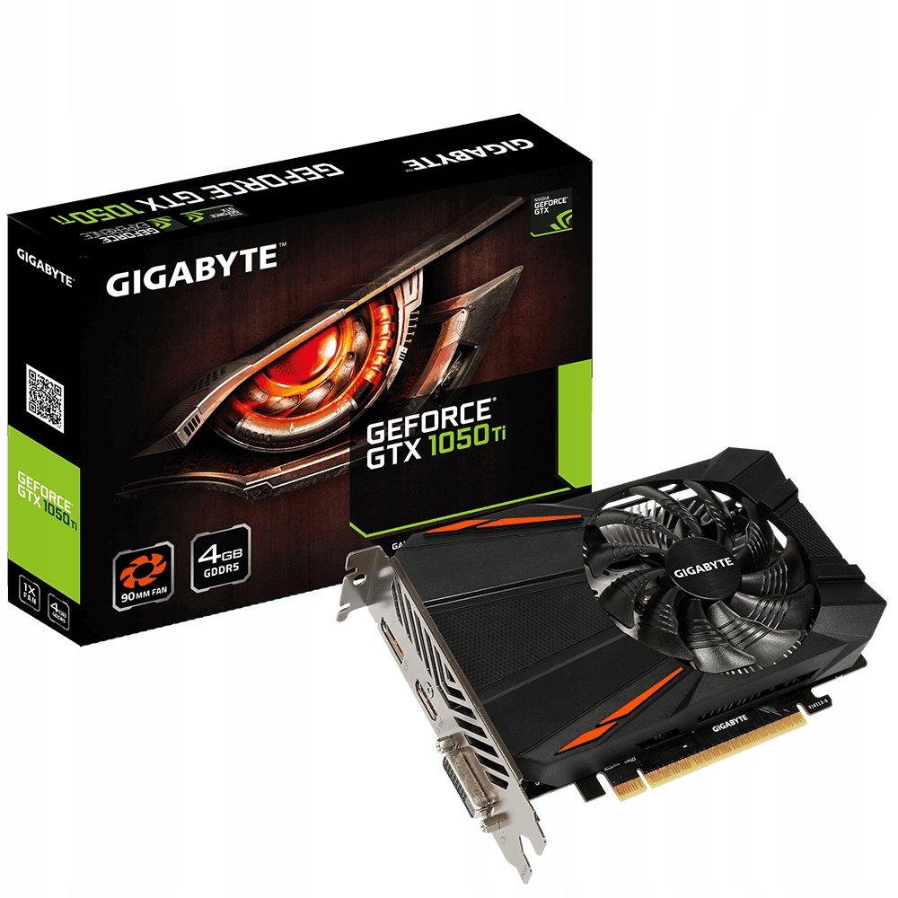 Купить Видеокарта GIGABYTE GeForce gtx 1050 Ti 4 ГБ: отзывы, фото, характеристики в интерне-магазине Aredi.ru