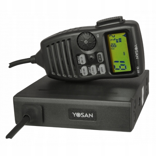 YOSAN CB-250 DYSKRETNE CB RADIO W MIKROFONIE z ASQ