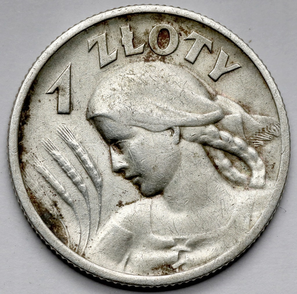 2097. Kobieta i kłosy, 1 złoty 1925