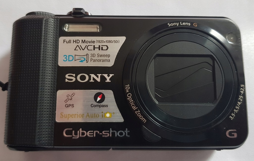 Aparat cyfrowy nowy Sony Cyber Shot DSCHX7V 13223292453