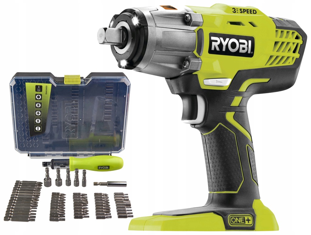 Купить АККУМУЛЯТОРНЫЙ КЛЮЧ 18 В RYOBI R18IW3 +55: отзывы, фото, характеристики в интерне-магазине Aredi.ru