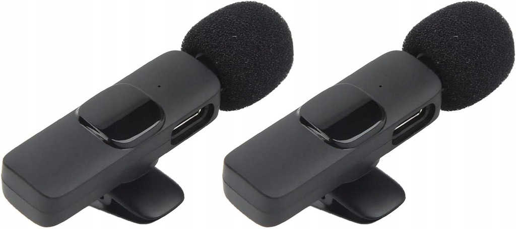 MIKROFON KRAWATOWY BEZPRZEWODOWY PLUG PLAY 2szt 15A189