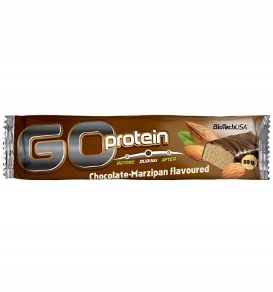 BiotechUSA Go Protein baton 25% białka-80g Czekola