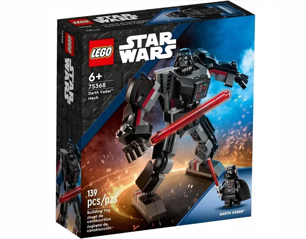 LEGO STAR WARS 75368 MECH DARTHA VADERA, LEGO