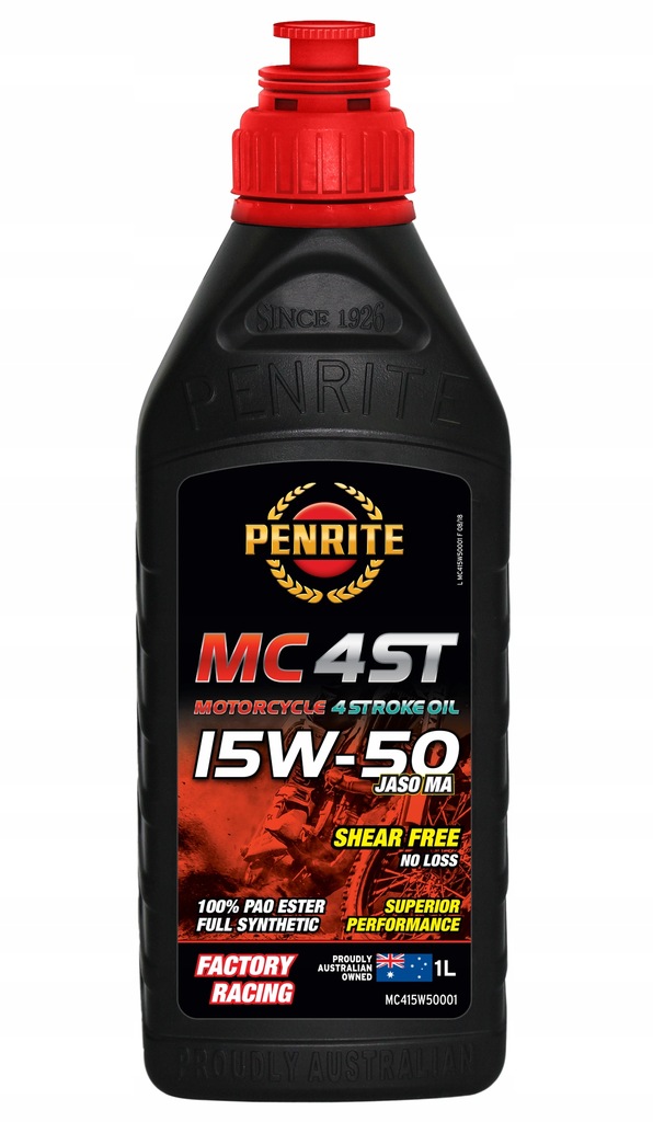 Penrite MC-4ST 15W50 1L PAO Ester