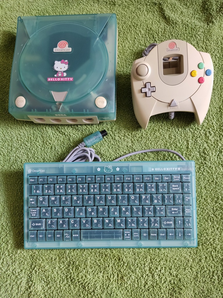 Konsola SEGA Dreamcast Hello Kitty Clear Blue