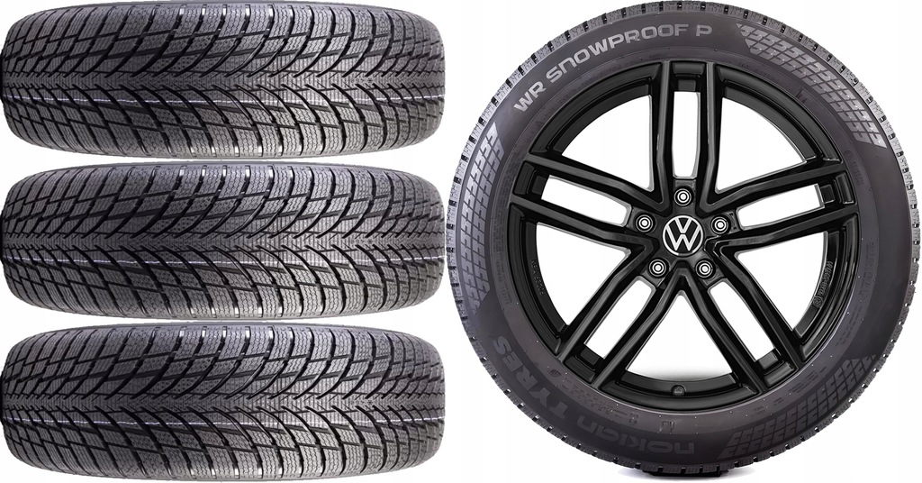 NOWE KOŁA ZIMA VW GOLF 8 (CD) Nokian 225/40R18