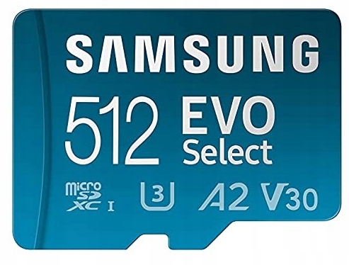 Karta pamięci Samsung EVO Select 512 GB microSDXC 512GB