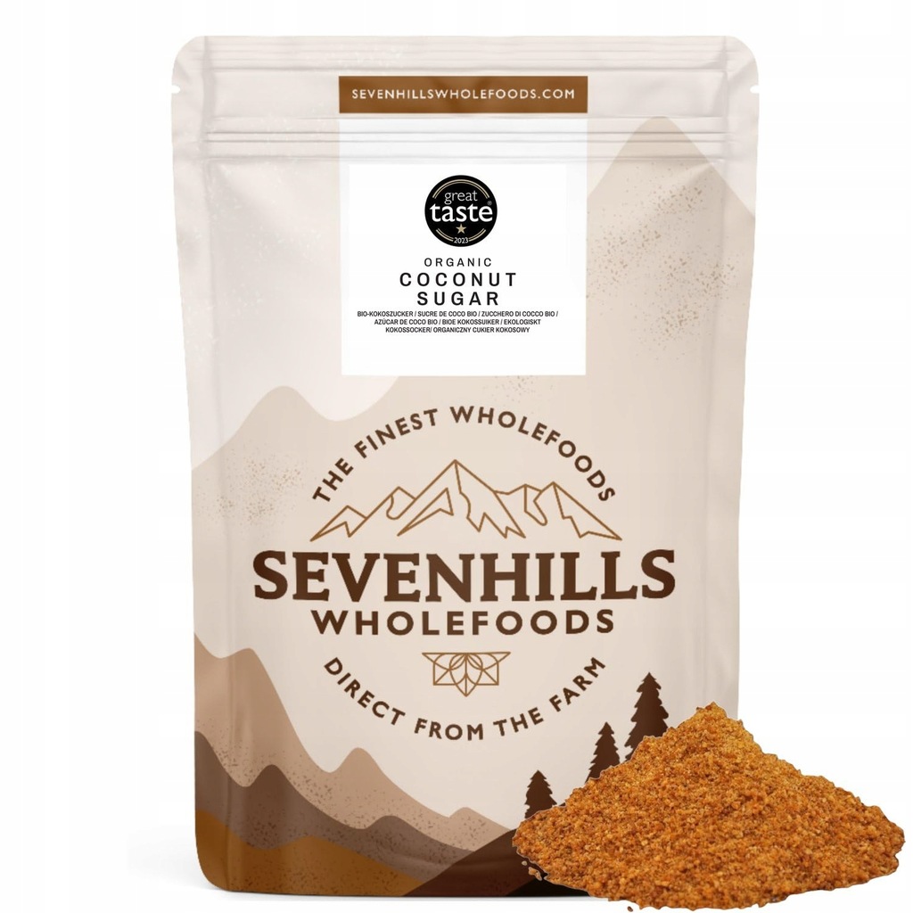 Sevenhills Wholefoods Cukier kokosowy Bio 4 kg