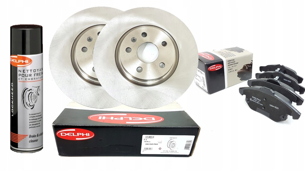 DELPHI TARCZE I KLOCKI HAMULCOWE OPEL ASTRA G - 7632184605 - oficjalne