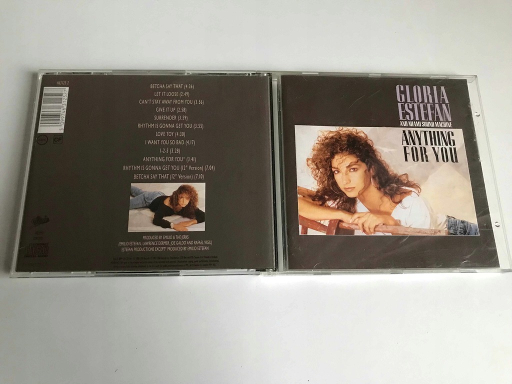 CD Gloria Estefan And Miami Sound Machine Anything for you STAN 5+/6