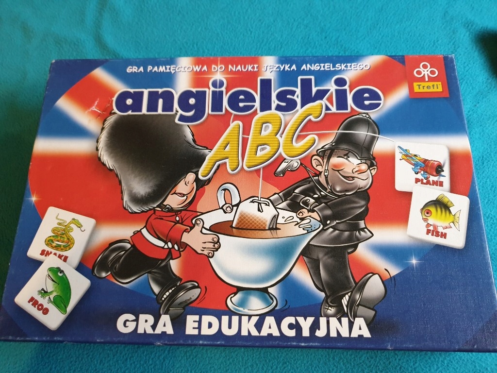 angielskie abc trefl gra edukacyjna