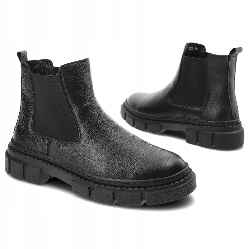 Botki RIEKER Czarne Rozmiar 42