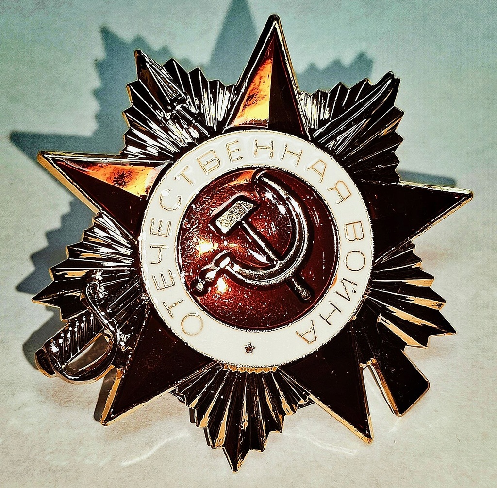 ruski medal order woiny ojczyznianej cccp ZSRR $$$