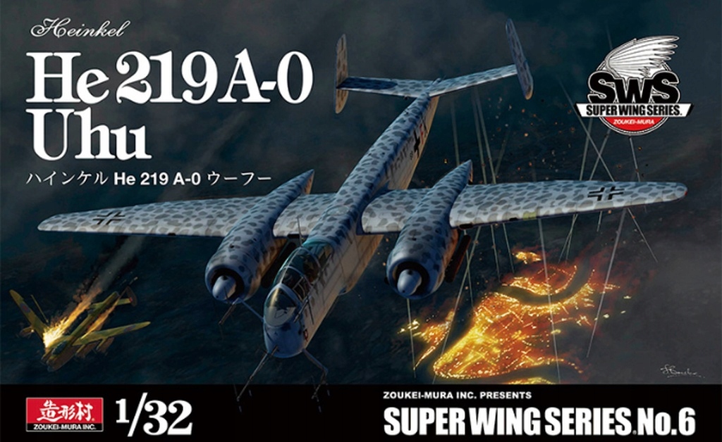 Zoukei-Mura SWS3206 Heinkel He 219A-0 Uhu 1:32