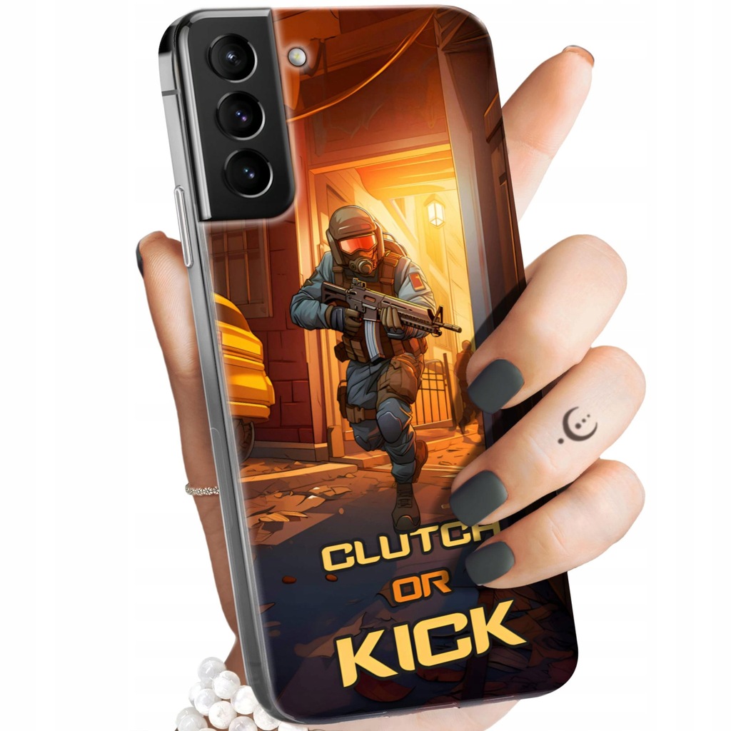 ETUI DO SAMSUNG GALAXY S21 PLUS 5G WZORY CS GO COUNTER-STRIKE OBUDOWA CASE