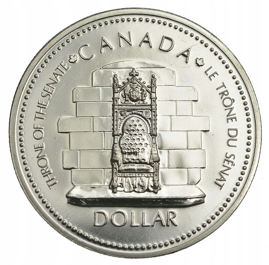 KANADA 1 DOLLAR 1977 Ag JUBILEUSZ KORONACJI